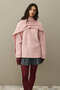 Hair Braid Scarf Sweater Pink - 4