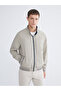 Vizyon New Season Large Size Double-Sided Stand Collar Men's Jacket - 6