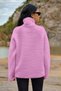 Half Turtleneck Plush Sweatshirt - 5