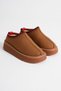 Elsa Women's Tan Winter Fur Slippers - 3