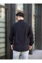 2-Piece Men's Flowy Long Sleeve Aerobin Fabric Shirt Set - 5