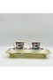 Anatolian Patterned 2-Person Coffee Cup Set - 3