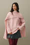 Hair Braid Scarf Sweater Pink - 7