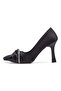 08 Stone Satin Women's Stiletto - 2