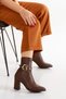 Jesika Stretch Brown Women's Boots