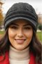 Women's Double Layered Knitted Beanie Knitwear Beanie - 8