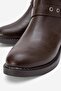 Women's Boots Brown Leather - 3
