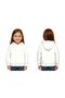 Unisex Plain Unprinted Children's Sweatshirt Hooded 3 Thread Ş Fleece-Lined Fabric - 2