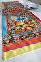 40X140Cm Woven Stain Resistant Printed Thai Feather Fabric Table Cloth Decorative Runner Washable - 5