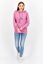 Women Hooded Graphic Printed Sweatshirt, Purple - 2