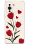 Huawei Nova 10 Compatible Flower Pattern Phone Case + Screen Protector - 5789