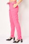 Women Regular Fit Solid Stretchable Formal Pants, Pink - 4