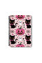 Pink Cute Halloween Themed Design Wirebound A5 Lined 4-Piece Souvenir, School Notebook Set - 5