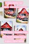 Vintage Car Farm Design Wirebound A5 Lined 4-Piece Souvenir, Memory, School Notebook Set - 7