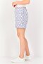 Women Textured Basic Shorts, Multicolor - 2