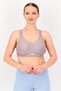 Women Sportswear Fit Padded Training Sport Bra, Mauve