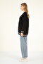 50619 - Comfortable and Stylish Knitwear Jacket with Denim Garnish - 7