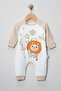 Lion Aslan Printed Baby Boy Jumpsuit - 2