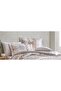 100% Cotton Ranforce Double Duvet Cover Set 200X220 cm – Beige Gray Modern Pattern - 2
