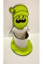 Santa Claus Pen Holder 3 mm Mdf Wood - 2