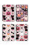 Pink Cute Halloween Themed Design Wirebound A5 Lined 4-Piece Souvenir, School Notebook Set - 6