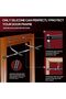 Doorway Pull Up Bar for Home Gym, Adjustable Width, Heavy-Duty Steel, Max Limit 440 lbs, Foam Gr - 3