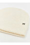 Esvab • Modern & Distinctive Bowknot Embroidered Women's Knitwear Beanie - 4