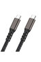 Black 2Nd Generation Type-C to Type-C Usb3.2 Pd Data Cable 100W 20Gbps 4K@60Hz 1 Meter-Myst - 2