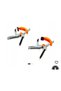 Set de 2 cleme reglabile cu arc - 2