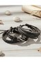 3Pcs Leather Bracelet Infinity Design Adjustable Genuine Leather Bracelet Men's Bracelet Gift - 2