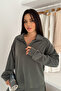 Premium Modal Fabric Half Zipper Women's Sweatshirt 3102 - 6