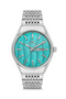 Silver Steel Band Men's Wristwatch Fm43012A-A15 All Functions Active 3 Atm Water Resistant
