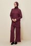 Tricot Suit with Beaded Detail Pants 45873 - 3