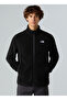 Nf0A8D0Rjk31-Glacier Fleece Jacket Black Zippered Standard Fit Men's Fleece Sweatshirt - 2