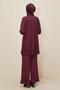 Tricot Suit with Beaded Detail Pants 45873 - 5
