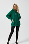 Women's Oversized Hooded Sweat Minimal Star Print Detailed - 2