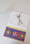 Decorative Kitchen Cotton Oven Towel Special Patterned Ethnic Model 35X50 cm Washable - 3