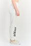 Women Regular Fit Embellished Jogger Pants, White - 2