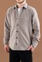 Men's Slim Fit Fleece Shirt - 4