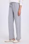 Women's relaxed fit comfortable wide leg grey pants with drawstring waist