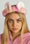 Mixed Color Ear Figured Plush Hair Band