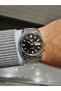 5- Automatic Black Dial Calendar Steel Bracelet 3 Atm Water Resistant Men's Wristwatch