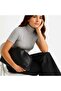Women's Short Sleeve Half High Neck Bodysuit - 3