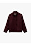 X Melis Ağazat - Long Sleeve Pocketed Zippered Mock Neck Cashmere Coat