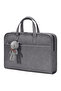 Grey Faux Leather Laptop Bag 15-16" – Stylish & Durable - 2