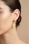 Steel Butterfly Clip-On Women's Earrings I Karamaz Women's Gold Steel Earrings - 2