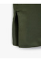 Regular Fit Long Sleeve Mock Neck Draped Blouse - 6