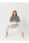 Women's Straight Leg Sweatpants Beige 3011 - 7