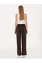 Brown Loose Fit Sweatpants 50315304-Vr029 - 4
