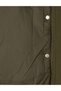 Khaki Velvet Collar Quilted Comfort Fit Coat 50314035-Vr027 - 6